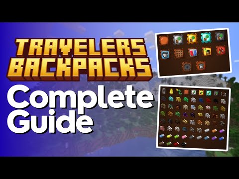 動画「Travelers Backpacks Complete Guide」のサムネイル