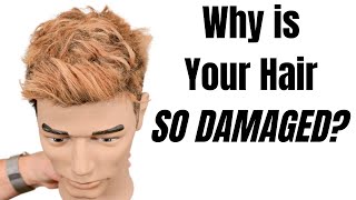 How to Fix Damaged Hair - TheSalonGuy