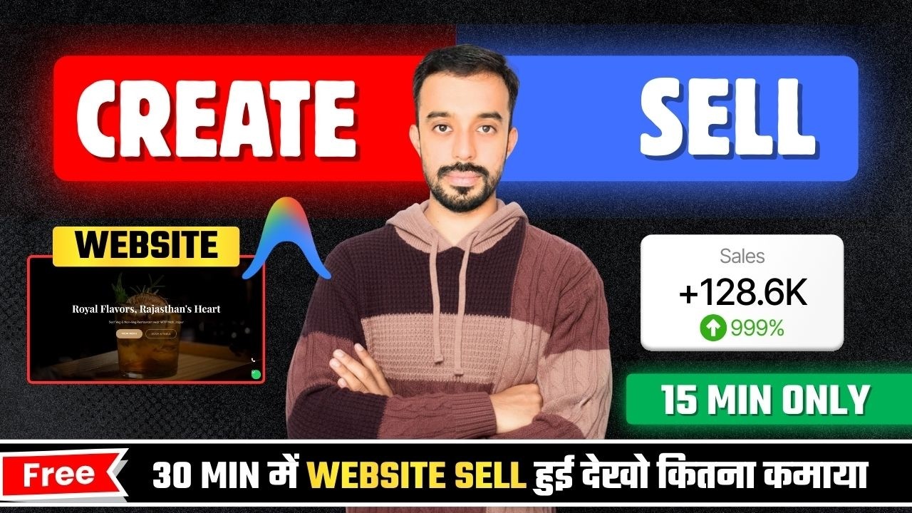 How to Make and Sell Websites using Ai | How to Create a Website using ...