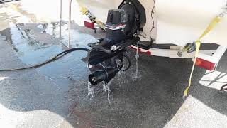 Searay Bellows Repair Final Running Video  6 15 22