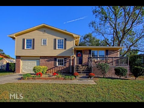 1852 Bent Trail, Snellville, GA home video tour