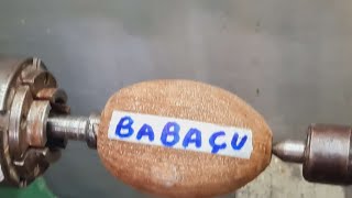 Woodturning- The babassu coconut // Ococo babaçu