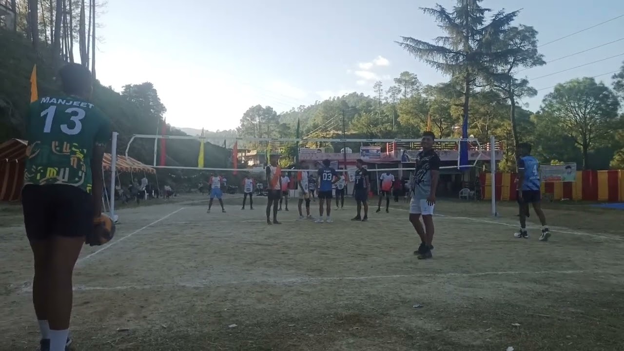 manjeet, Vinit Open volleyball tournament Ogla