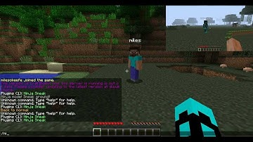 Ninja Sneak Bukkit Plugin- Be invisible when you are sneaking!