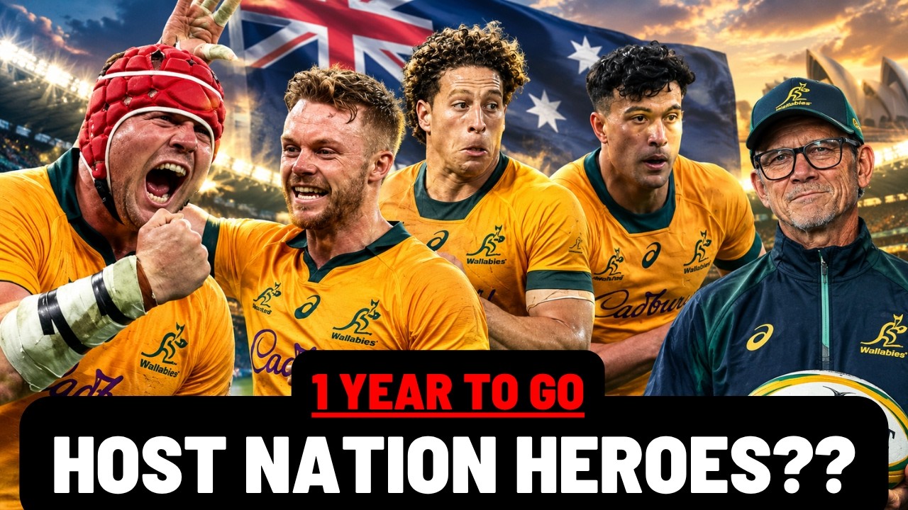 AUSTRALIA RWC SQUAD - 1 YEAR TO GO