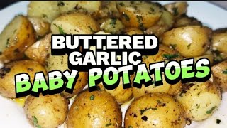Paano Lutoin Ered Garlic Baby Potatoes Recipe
