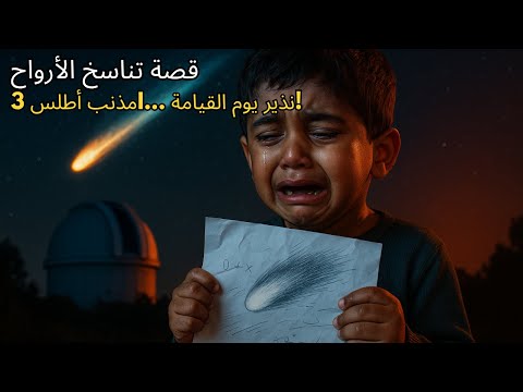 الطفل ذو الخمس سنوات يكشف السر الخفي وراء المذنب أطلس 3