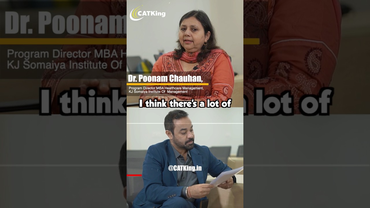 MBA in Healthcare Administration | Allied Sectors | Job Alternatives ft. Dr. Poonam Chauhan KJ Somaiya