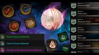 Boosting Territory Standing with Arcana - New World