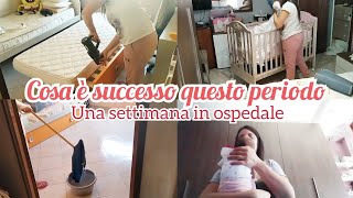 Pulizie di casa necessarie dopo ricovero in ospedale/siamo stati tutti male/cosa è successo a Sophia