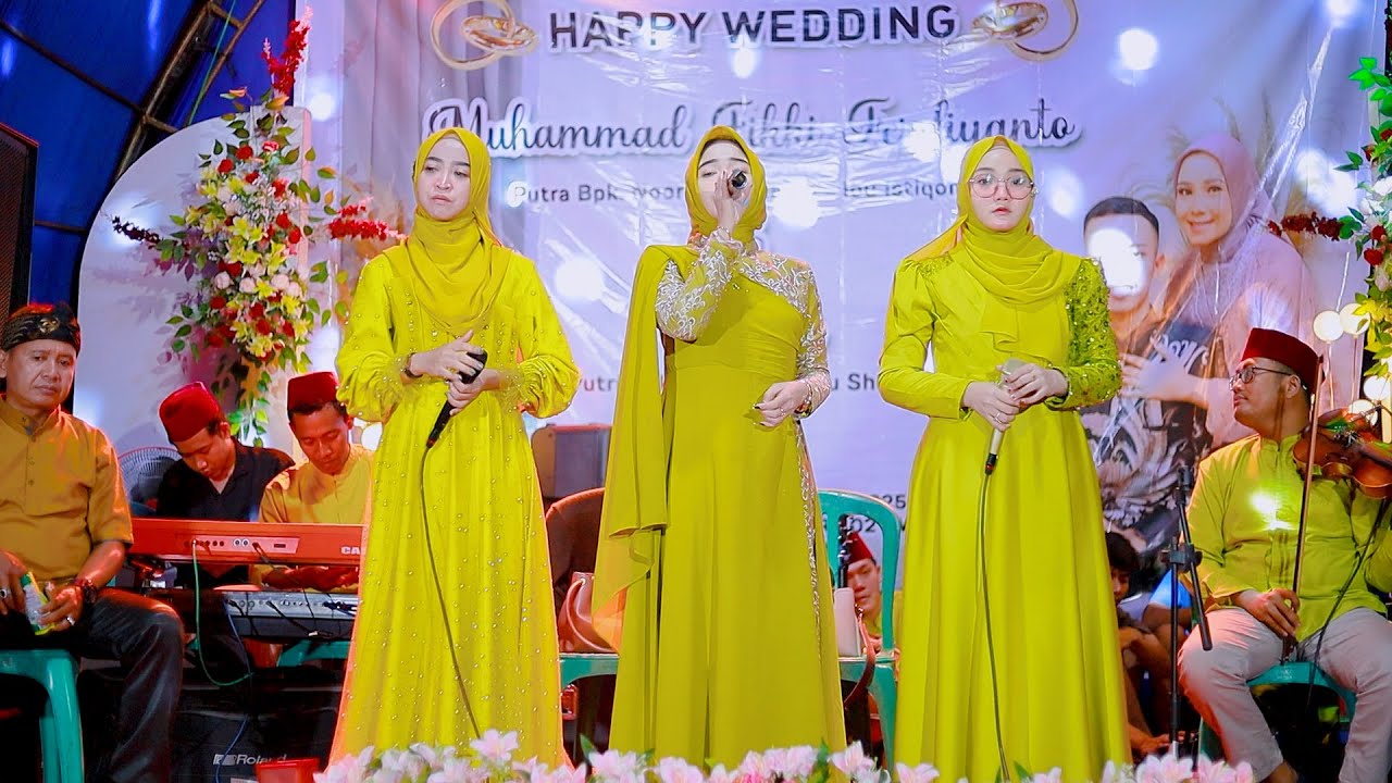 QASIDAH EL FAWWAS - TIADA RESTU - ALL ARTIS - WEDDING FIKKI & SANTI