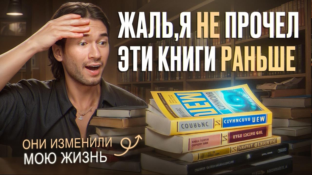 10 книг, которые должен прочитать каждый / Литература для саморазвития и личностного роста