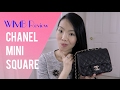 CHANEL MINI SQUARE CLASSIC FLAP WIMB REVIEW - Cruise 2017 Collection | FashionablyAMY