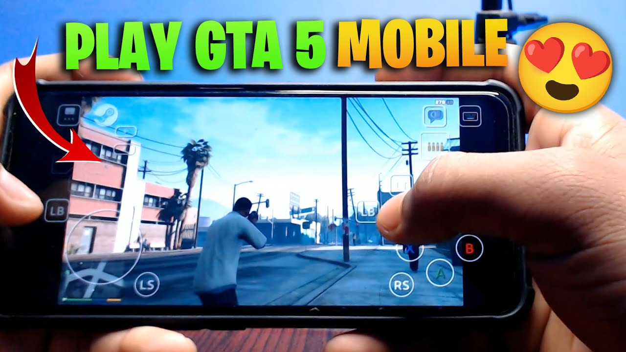 How To Play Gta 5 On Your Phone | Gta 5 On Mobile | How To Play Real ...