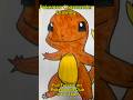 🔥 Before → After 🎨 | Cute Charmander Drawing’s