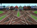 X Trains Run At Bumpy✔️Curves Railroad Junctions | amazing train videos indian railways
