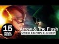 Blake neelys arrow  the flash the villains ost  15 minute medley