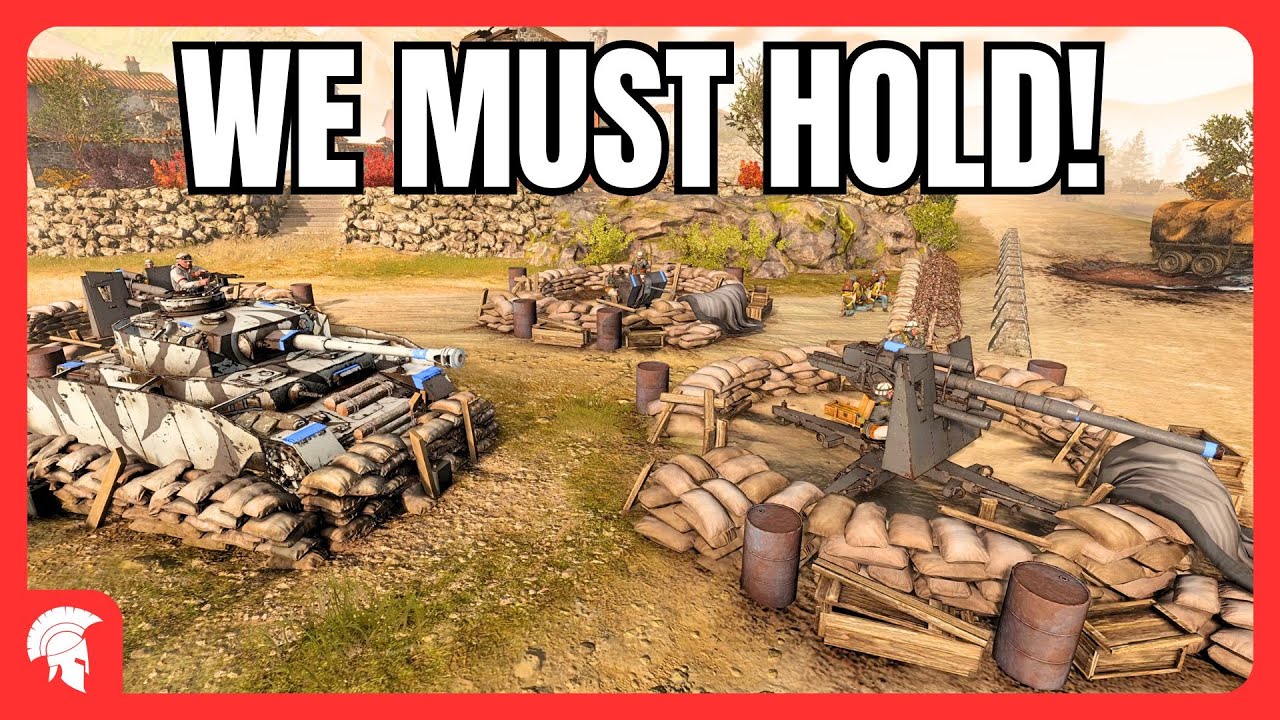 WE MUST HOLD! - 4vs4 - Wehrmacht - Company of Heroes 3