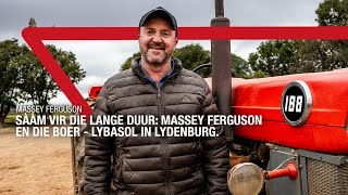 Sààm vir die lange duur: Massey Ferguson en die boer - Lybasol in Lydenburg.