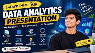 Information Data Analytics for Beginners | Complete Internship Presentation Update