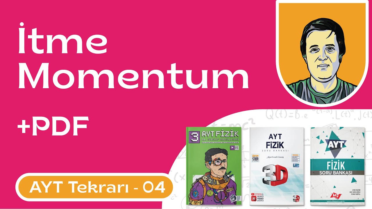 Sorularla AYT Tekrarı 4: İtme-Momentum +PDF