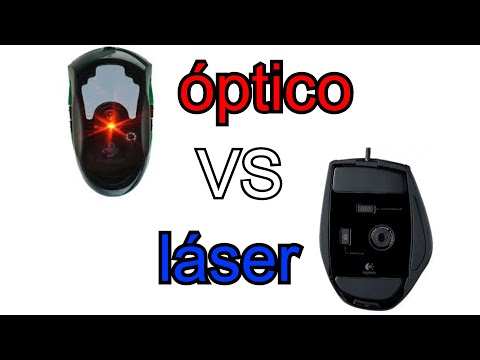 Vídeo: Diferencia Entre Mouse óptico Y Mouse Láser