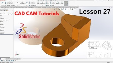 SolidWorks Education Lesson 27 |  SolidWorks Tutorials | Mechanical Engineering Design |