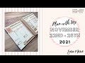 Plan with Me : November 22nd - 28th 2021 | EC HOURLY | Sara Marie Stickers |