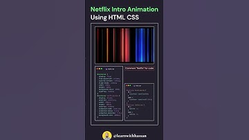 Netflix Animation Intro using HTML CSS | Create a Netflix-style Animation with HTML, CSS | CodeMinds