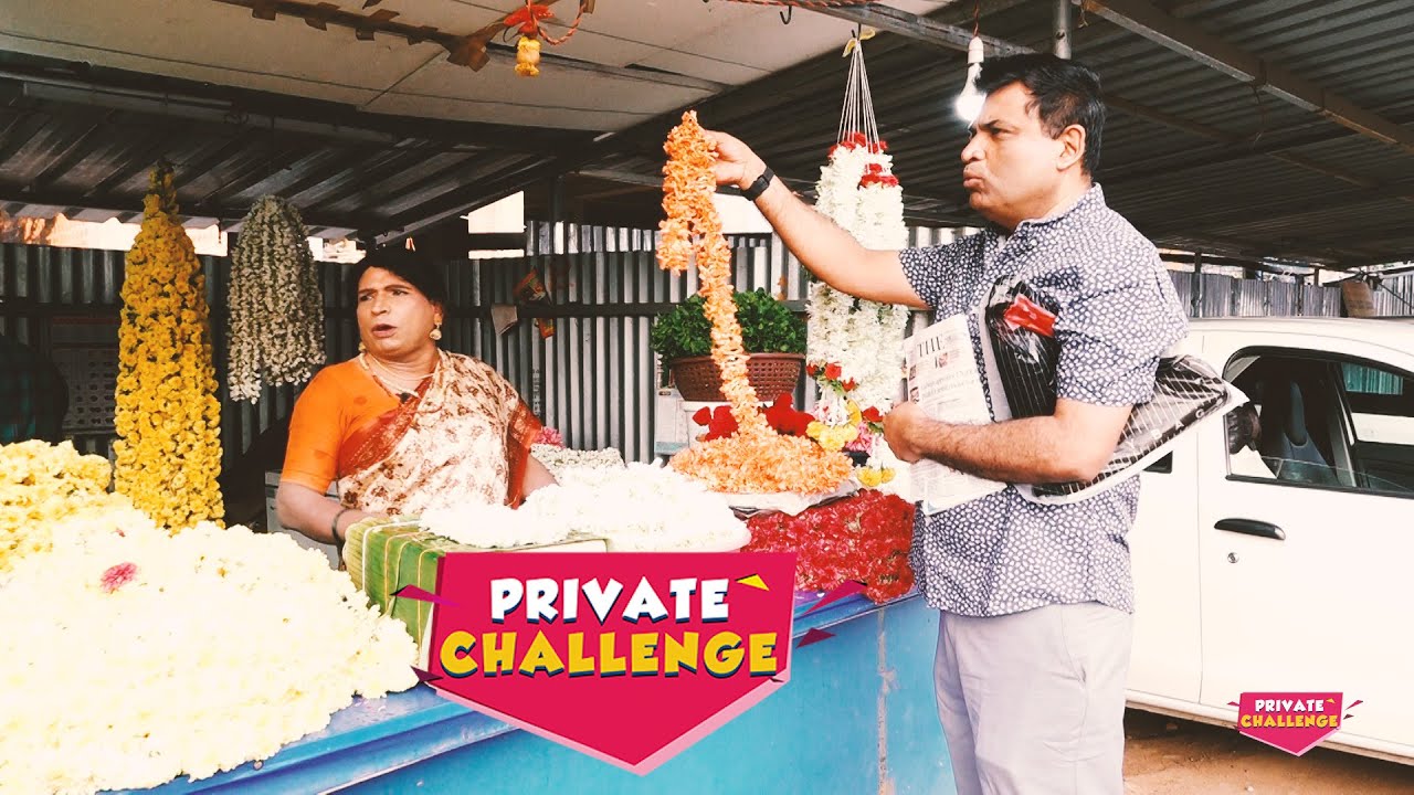 Private Challenge S2│EP-14 Aravind Bolar as Flower Seller │ Nandalike Vs Bolar 2.0