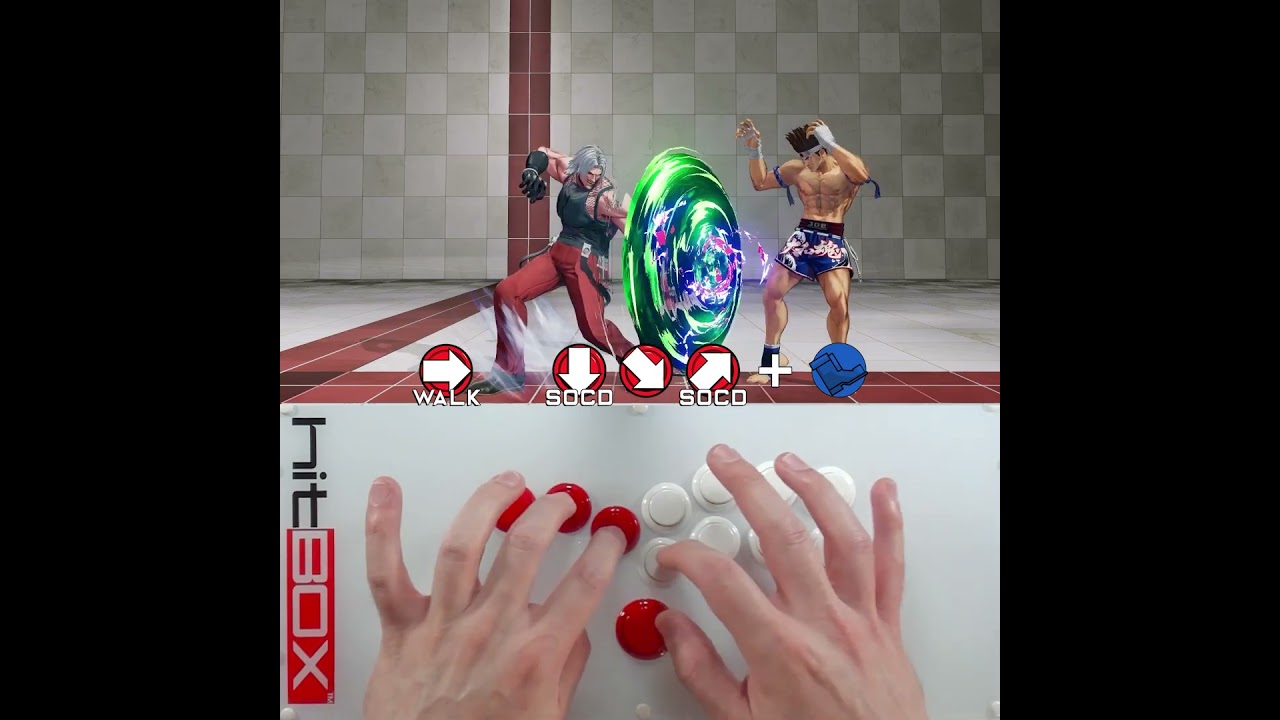 SOCD Instant QCF Walk & Dash Forward 