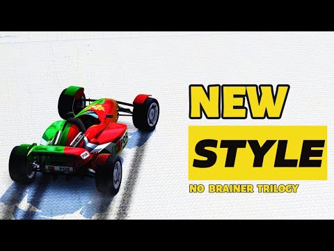 I built a different style of trackmania TMNF track | No brainer series