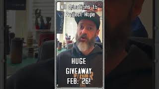 Huge GIVEAWAY for charity this SUNDAY!