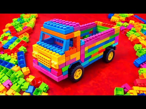Satisfying DIY Lorry / Lego Building Blocks Videos / #buildingblockstoys #lego / Fun Tingles 