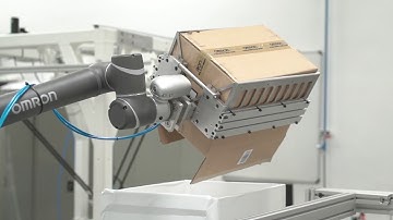 Omron Integrated and Connected Secondary Packaging Line