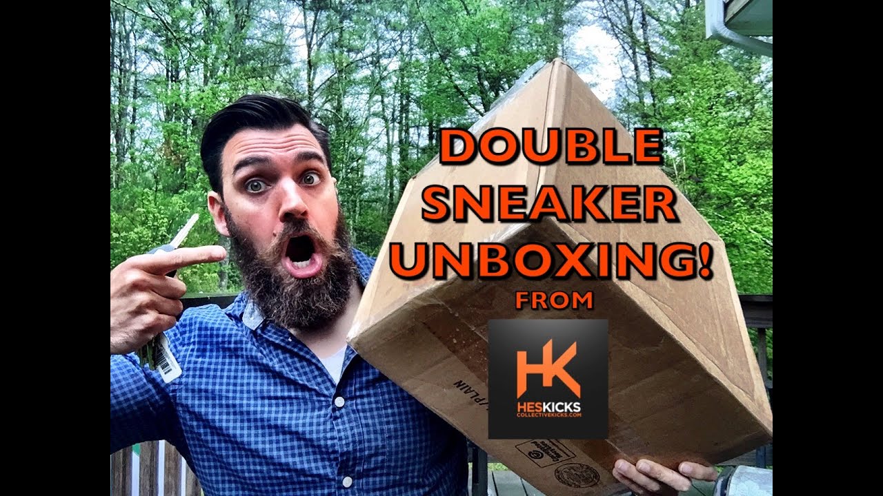 NEW SNEAKER UNBOXING FROM HESKICKS 👟👟🙏🏼 YouTube