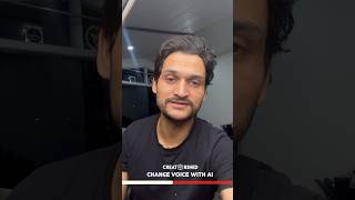 change voice with AI