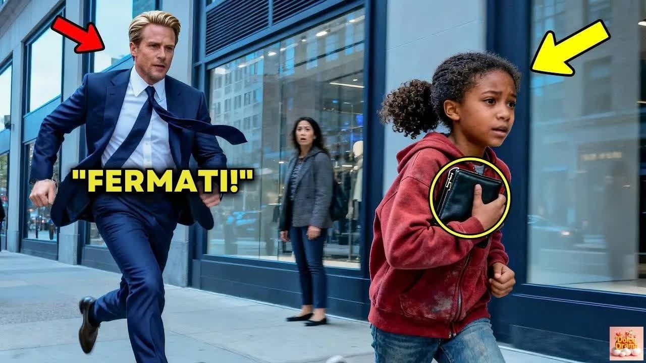 Miliardario insegue ragazza che rubò il suo portafoglio, scopre verità che lo zittisce !