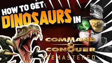 How to get BONUS LEVELS  in Command and Conquer remastered - dinosaurs