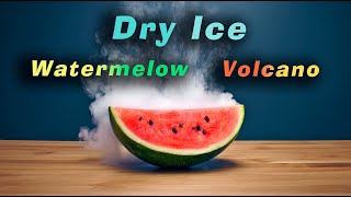 Dry Ice Magic - Smoking Watermelon Experiment! Dry Ice + Soda 💨🌫
