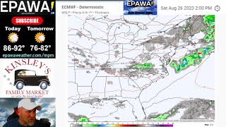 Monday August 21st, 2023 video forecast Profile