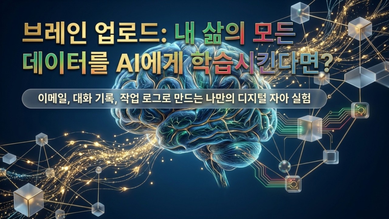 당신의 뇌를 AI에 업로드하는 방법: 스스로 진화하는 '디지털 자아' 구축 실험 | 단순 메모를 넘어선 세컨드 브레인: 나만의 3계층 LLM 위키 아키텍처 만들기