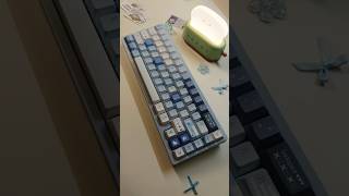 🎨 | Geometric Fairytale is Back! #keycaps #desksetup #asmr #customkeyboard #gamingkeyboard #typing