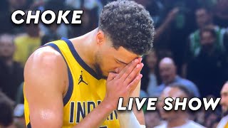 Pacers Choke To Celtics In Game 1 LIVE SHOW