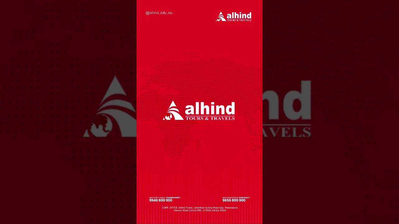 Motion Graphics | Alhind Tours & Travels | Work Showcase - Signshow Advertising  