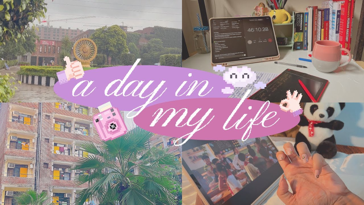 A Cozy Day in My Life | Study Vlog + Daily Routine | Aesthetic Student ...