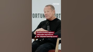 Creative Artists Agency cofounder says he’s on the “ultimate learning curve” #founder