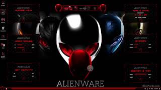 Alienware Red Premium SkinPack for Windows 11