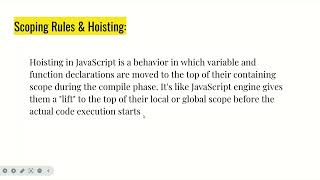 JavaScript Important Topics || Full Stack Development