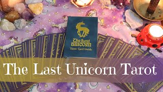 The Last Unicorn Tarot - Unboxing and Deep Dive Walkthrough